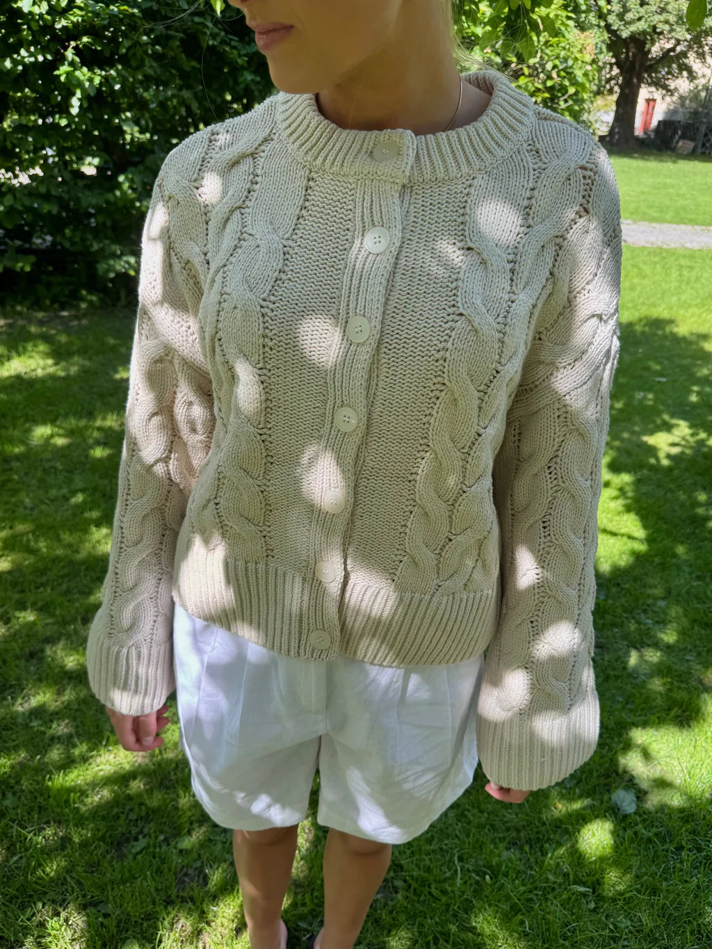 VMSVEA Knit Cardigan - Birch